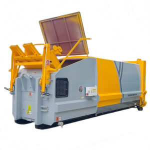 Front-Load Bin Lifter - Mobile Garbage Compactor - 1983.feihuaweiye.com